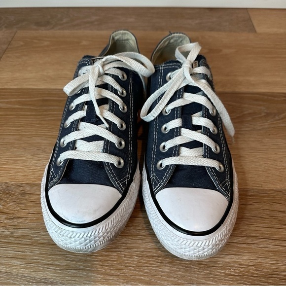 Converse Unisex All Star Chuck Taylor Navy Blue Sneakers - Picture 6 of 11